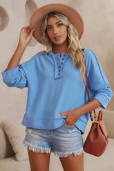 Botones casuales capucha