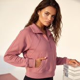 Strong collar sweatshirt *