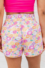 Fassey -waving relaxed shorts *