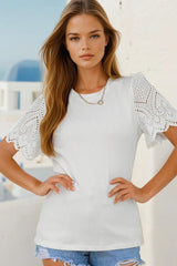 Patchouet with white patchwork *