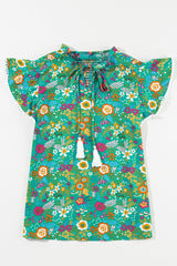 Blouse florale tropicale-A WOMAN WE LOVE