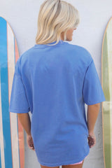 Rodeo Forever Western Bleu Ciel graphics t-shirt