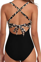 Leopardo negro 2 tonos * monokini
