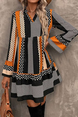 Vístase con varios estampados *