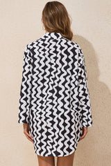 Swimsuit and cache-maillot set *