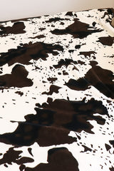 Couverture en molleton Taches de vache multicolores-A WOMAN WE LOVE