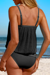 Maillot de bain tankini noir *