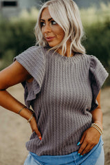 High textured with floating sleeves *