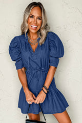 Mini-Robe en Jean élégante et intemporelle*