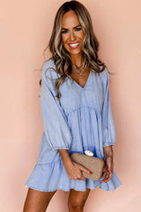 Beau Blue - Mini-robe en -A WOMAN WE LOVE