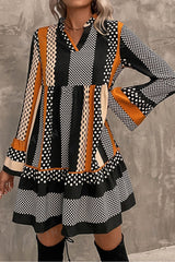 Vístase con varios estampados *