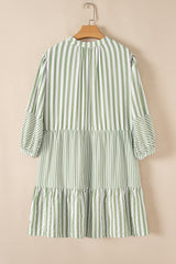 Mini striped mini and sleeves