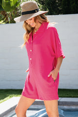 Combi-short ample rose vif *-A WOMAN WE LOVE