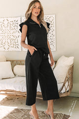 Ensemble haut et pantalon large *-A WOMAN WE LOVE