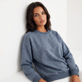 United Blue Knitting Blue-Collor Swollad