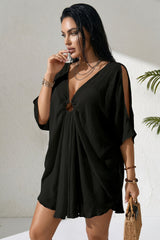 ✨ NOIR DIVIN – La robe fluide au charme irrésistiblement sensuel