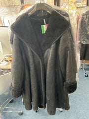 🖤 Élégance Grand Froid – Veste Shearling 2XL