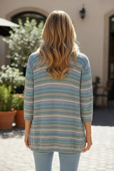 🌈 Pull rayé pastel 100% coton – BEXLEYS WOMAN