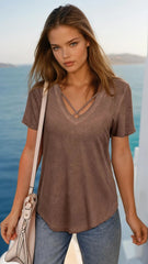 Camiseta en Mineral Adjunto *