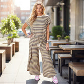 Ensemble pantalon large avec t-shirt *