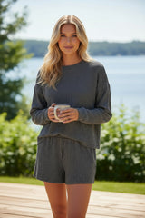 Ensemble haut à manches longues *