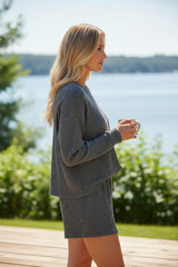 Ensemble haut à manches longues *