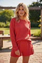 Ensemble haut à manches longues *