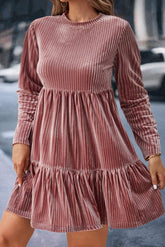 Mini rufra de mini ruido en terciopelo de terciopelo de gran tamaño