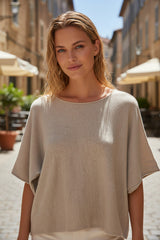 2 couleurs pour Le pull fluide à l’élégance naturelle