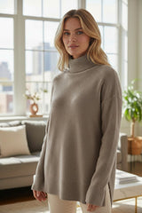 đ DOUCEUR MINĂRALE â Le pull cocon aux nuances naturelles