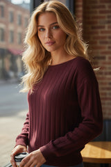 Le pull nervuré chic et doux pour toutes les occasions