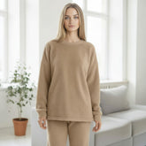 2 couleurs pour l'ensemble confort Texturé – L’élégance cocooning au quotidien