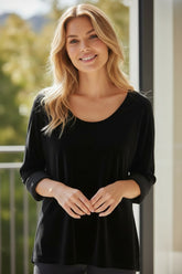 ✨ Haut douceur oversize Noir