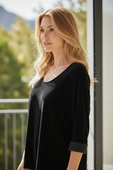 ✨ Haut douceur oversize Noir