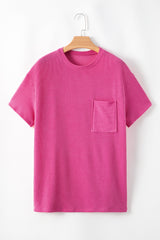 Ample cutting t-shirt with pockets *