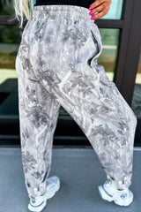 Pantalon de jogging confortable à imprimé camouflage