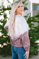 Tie-dye gradient sweatshirt