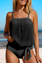 Maillot de bain tankini noir *