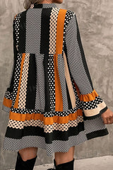 Vístase con varios estampados *