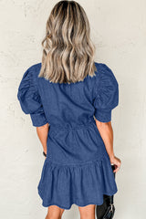 Mini-Robe en Jean élégante et intemporelle*