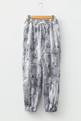 Pantalon de jogging confortable à imprimé camouflage