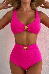 Bikini de lujo "concha dorada" *