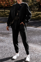 Ensemble pull-over haut-bas et pantalon skinny *-A WOMAN WE LOVE