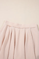 Ensemble haut à manches lanternes et mini-jupe *-A WOMAN WE LOVE