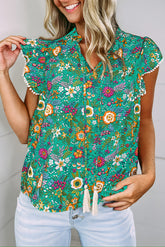 Blouse florale tropicale à -A WOMAN WE LOVE