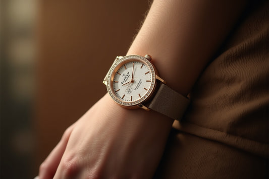 Montre pour dames Lorus élégante sur poignet féminin