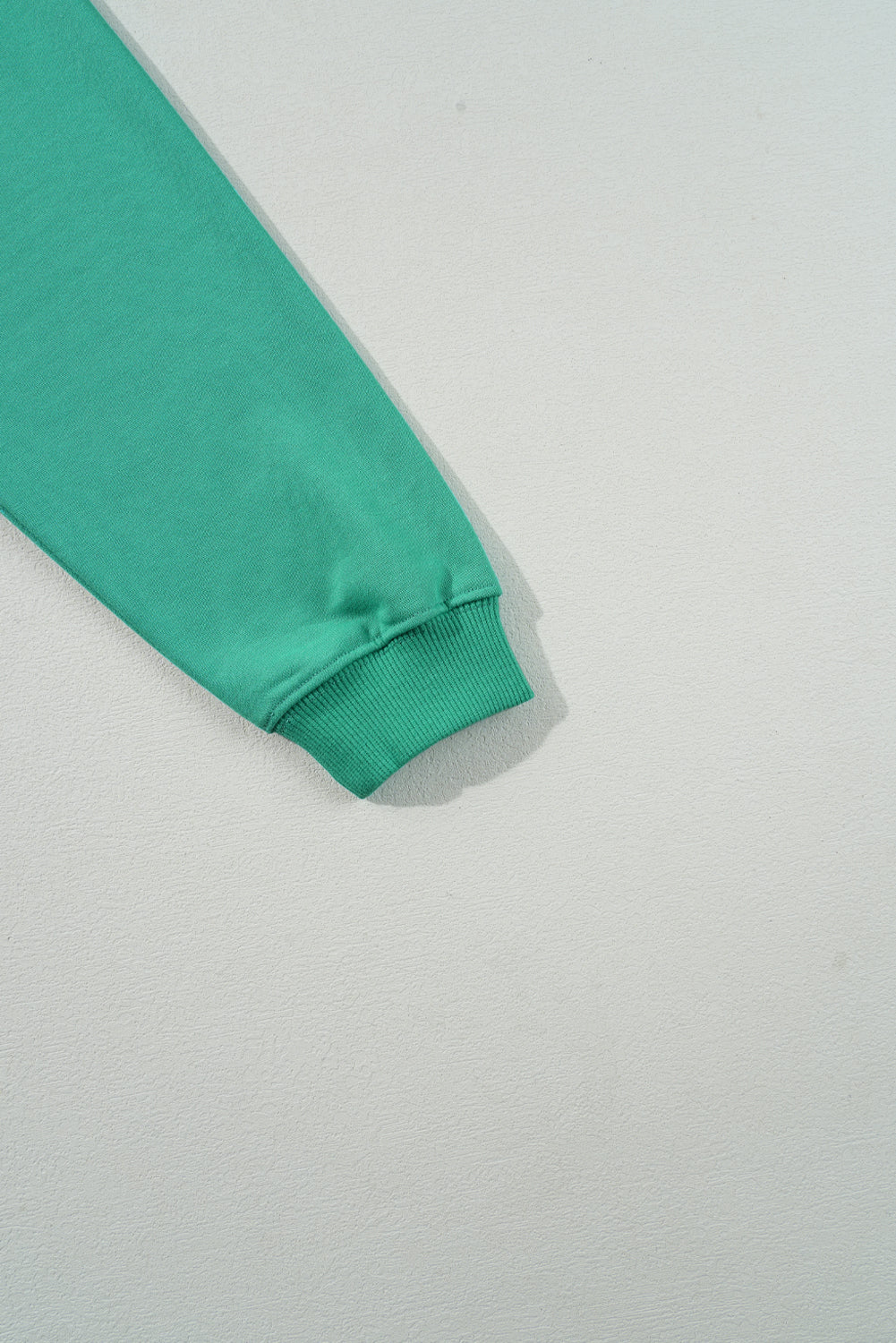 Llamativo bloque de color de sudadera arco-en-ciel menta menta