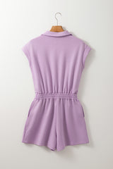 Combi-short Orchid Bouquet Manches Courtes *-A WOMAN WE LOVE