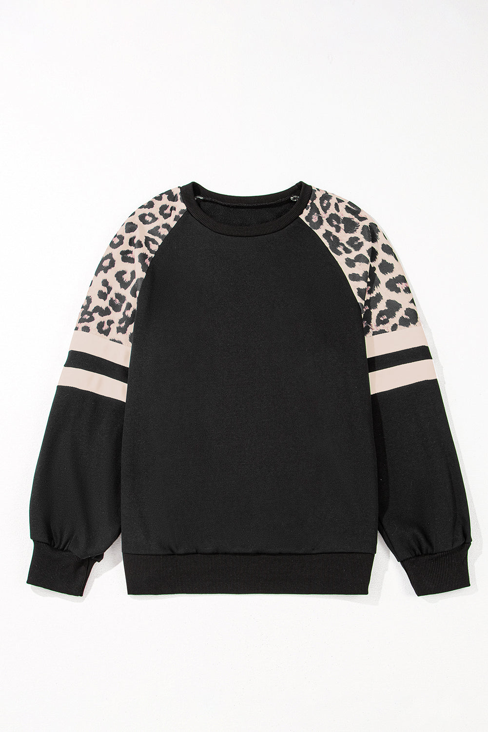 Black Sweatshirt with Raglan sleeves *