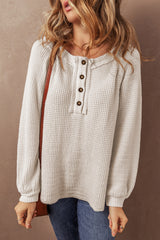 Blouse ample à manches à l'avoine-A WOMAN WE LOVE